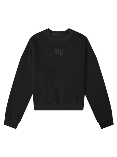 Dukserice Alexander Wang Essential Crew Sweat Crna | 4CC3221360-001