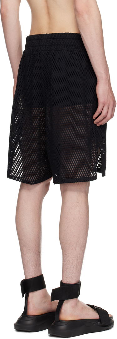 Kratke hlače Rick Owens Rick Owens Champion Edition Mesh Shorts Crna | CM01E1682 CHONET MESH, 2