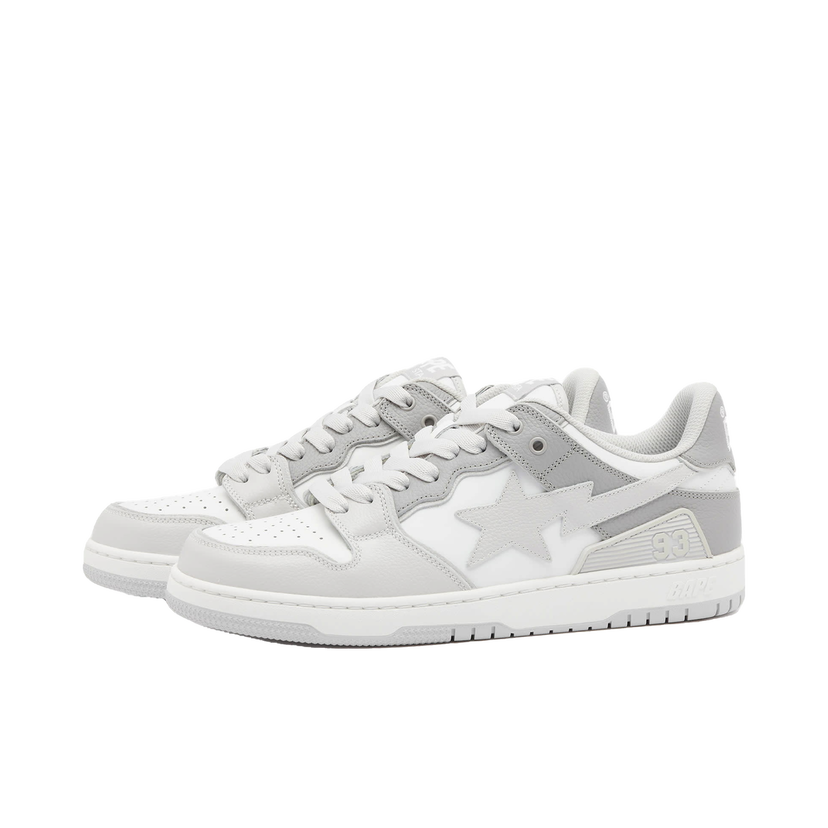 Tenisice i cipele BAPE A Bathing Ape Bape Sk8 Sta #5 Bijela | 001FWJ801059I-WHT