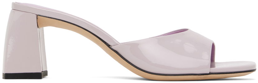 Tenisice i cipele BY FAR Romy Patent Leather Heels Ljubičasta | 23CRROMYMDAWP