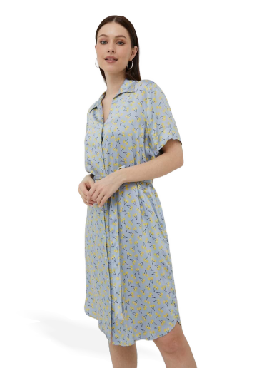 Haljina United Colors of Benetton Dress Zelena | 4JUZDV04D.73Y