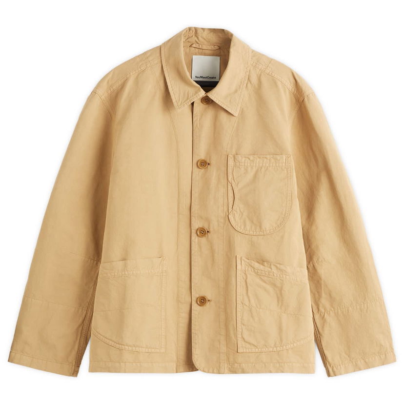 Jakna YMC YMC Construction Jacket, Size Large Bež | P5YAG-20