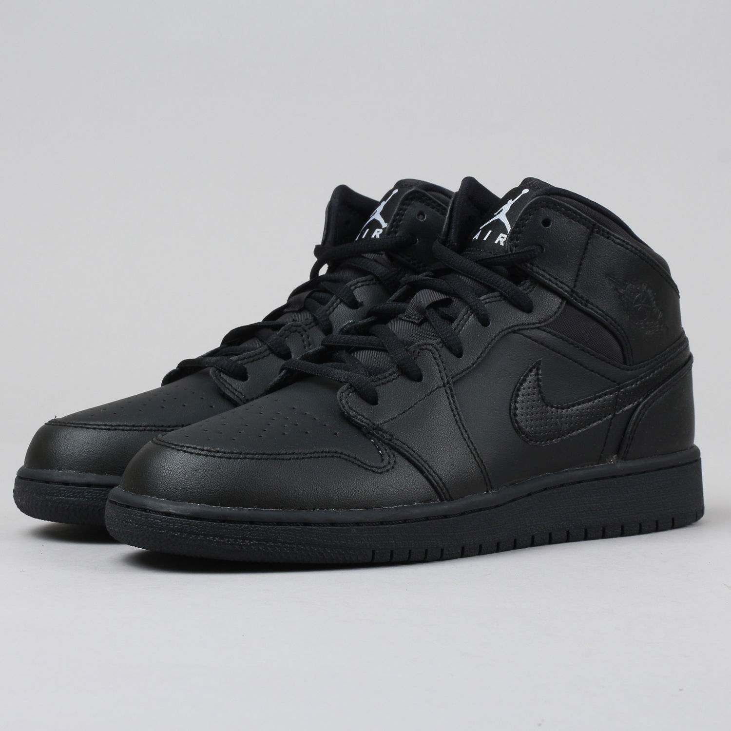 Tenisice i cipele Jordan Air Jordan 1 Mid ''Black White'' Crna | 554724-034, 1