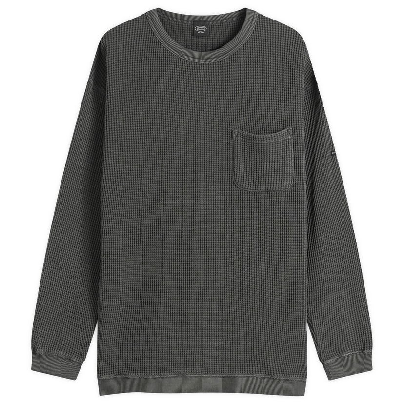 Majica kratkih rukava Manastash Heavy Snug Thermal Long Sleeve T-Shirt Siva | 7925230012-010
