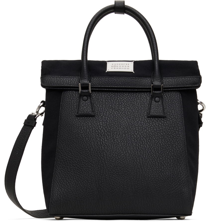 Tote bag Maison Margiela Maison Margiela 5AC Daily Vertical Small Tote Bag Crna | SB1WA0013 P4348