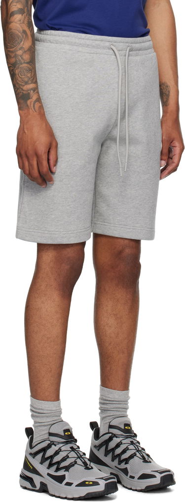 Kratke hlače Moncler Moncler Logo Patch Cotton Shorts Siva | K20918H0000489AZU, 1