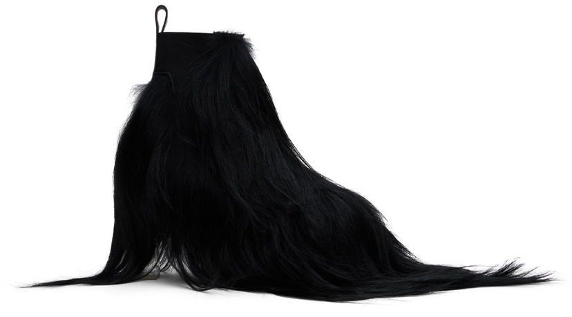 Odjeća Rick Owens Rick Owens Porterville Minimal Grill Beatle 65 Chelsea Boots Crna | RP02D3847 LGF0