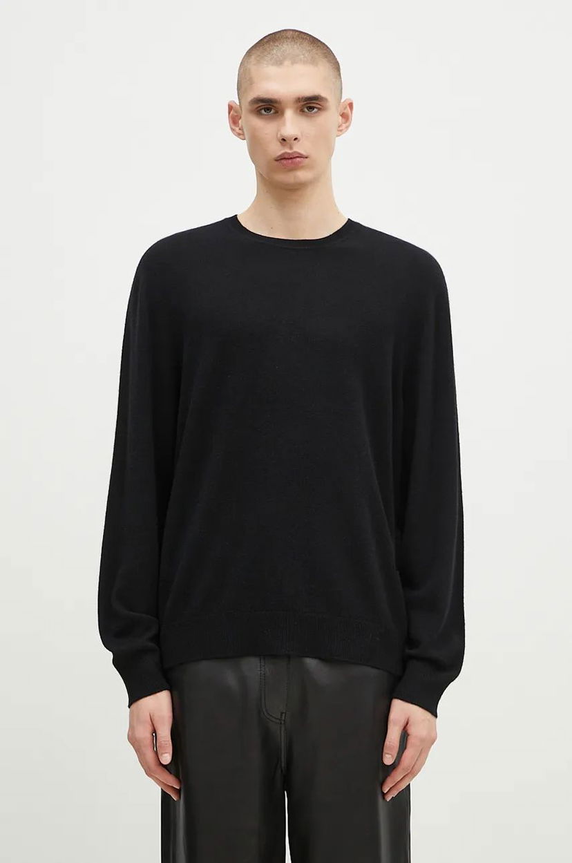 Džemper 032C Cashmere Blend Crewneck Sweater Crna | F24.URK.1571.000