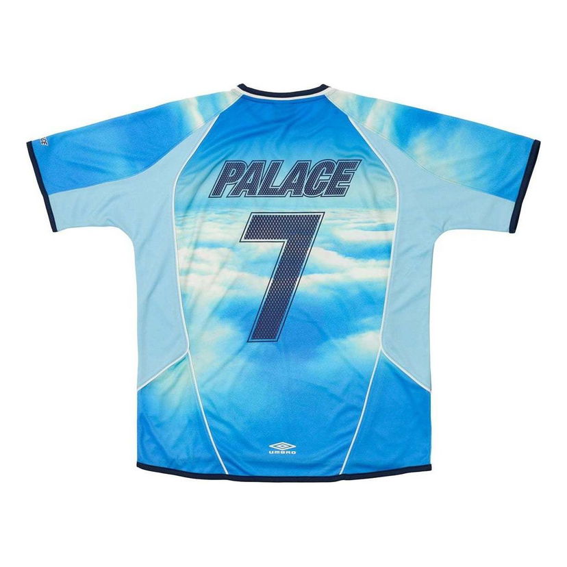Dres Palace Palace x Umbro Away Dream Sky T-Shirt Plava | P26UMES076