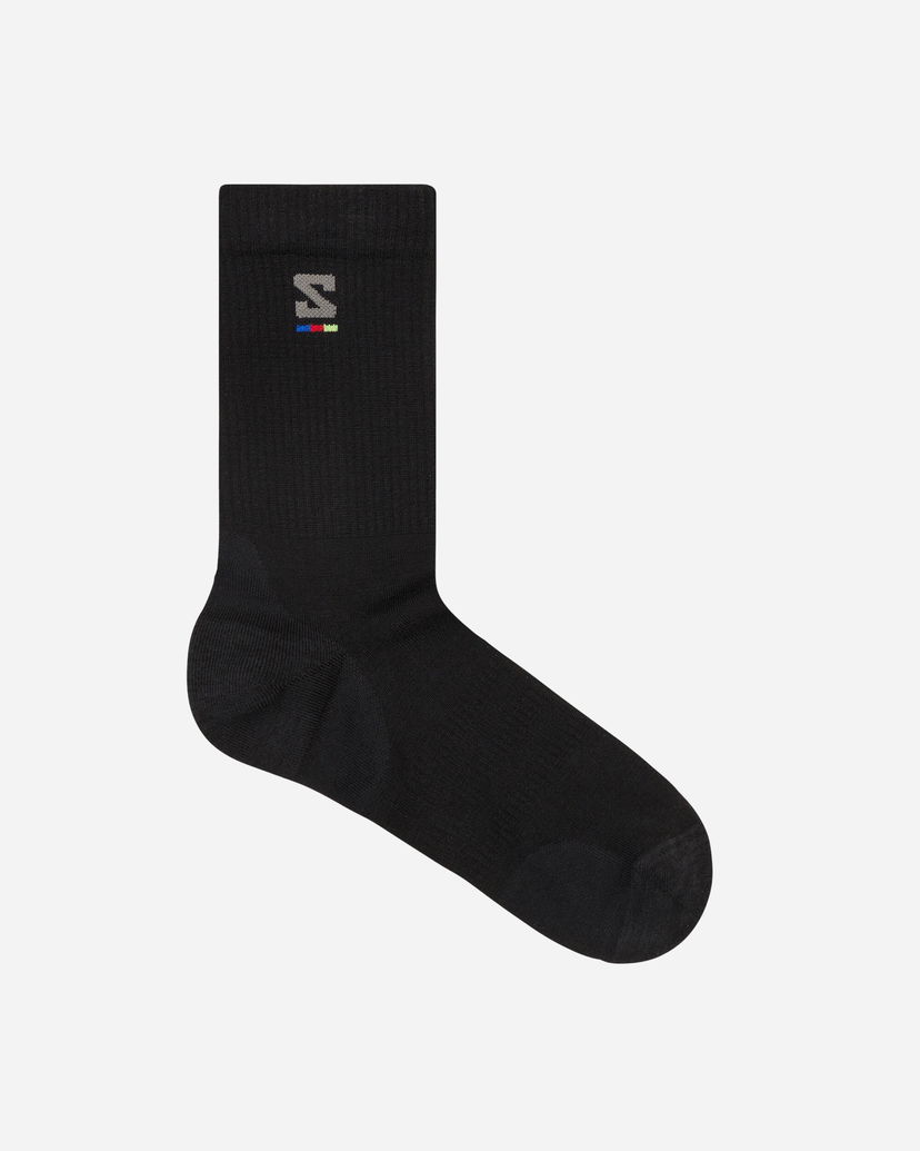 Donje rublje i čarape Salomon Sunday Smart Crew Socks Black Crna | LC2163300