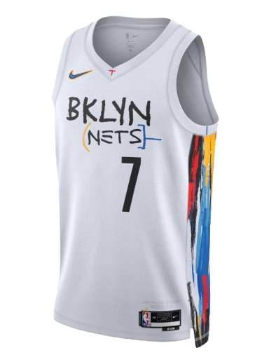 Dres Nike Dri-FIT NBA Kevin Durant Brooklyn Nets City Edition 2022 Swingman Jersey Bijela | DO9585-102