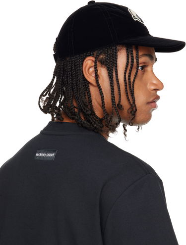 Kapa Marine Serre Marine Serre Velvet Baseball Cap Crna | UHG048ACWOV0074, 2