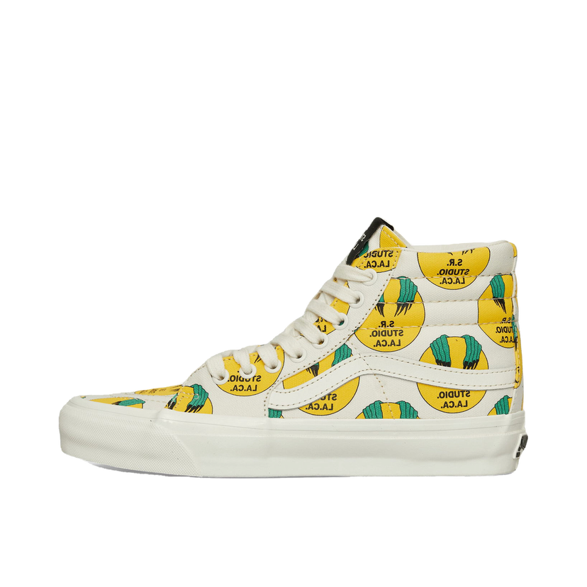 Tenisice i cipele Vans S.R. STUDIO LA.CA. Sk8-Hi Reissue 38 Vibram Bijela | VN000S51FS81