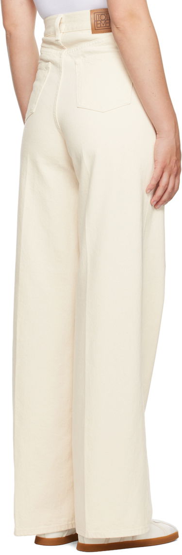 Jeans TOTEME TOTEME Wide Leg Jeans Bijela | 242-WRB2429-FB0083, 2