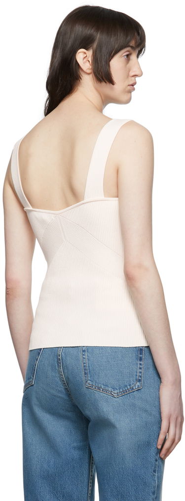 Majica bez rukava rag & bone rag & bone Viscose Rib Knit Tank Top Bijela | WAS22P014LD14, 2