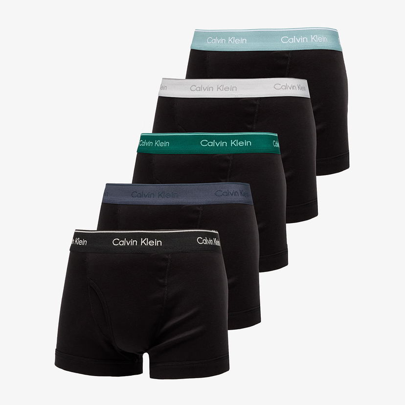 Bokserice CALVIN KLEIN Trunk 5-Pack Multicolor Crna | LV00NB1897 2Q9