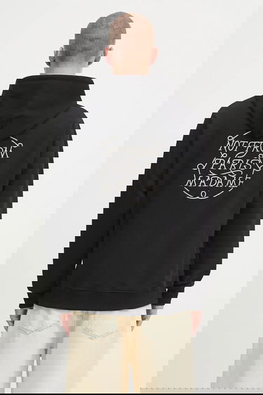 Dukserice Drôle de Monsieur Drôle de Monsieur Le Hoodie Slogan Tresses Crna | H.HO183.CO127, 0