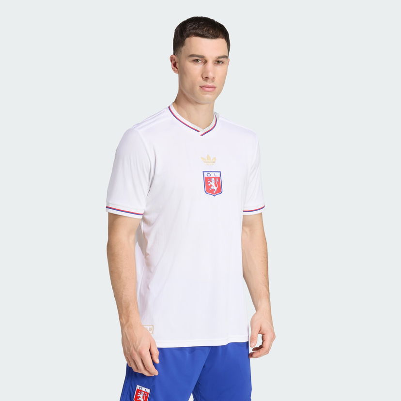 Dres adidas Performance Olympique Lyon Anniversary Jersey Bijela | JL9623