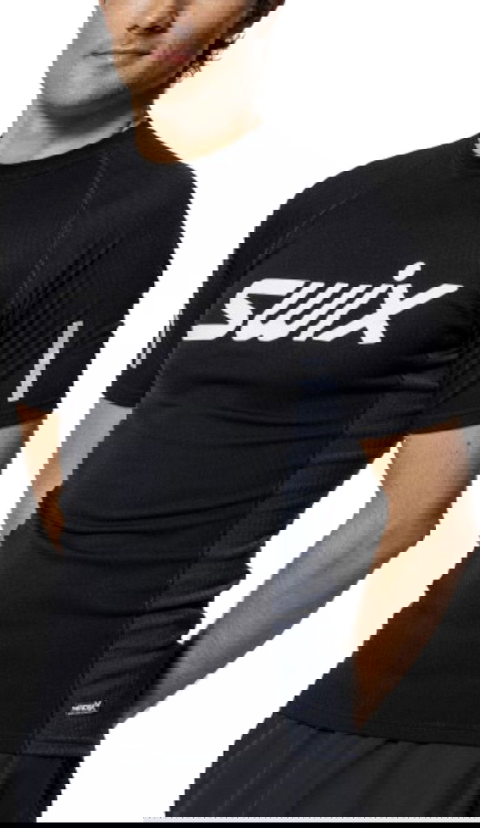 Majica kratkih rukava SWIX Swix Roadline RaceX Short Sleeve T-Shirt Crna | 10031-23-10071