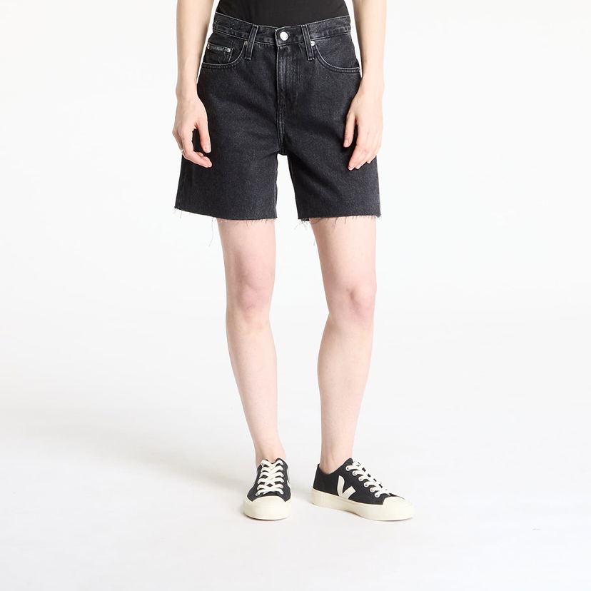Kratke hlače CALVIN KLEIN Calvin Klein Jeans Bermuda Denim Shorts Crna | J20J225190 1BY