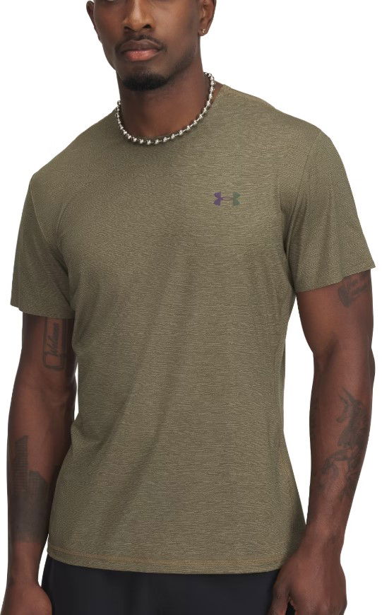 Majica kratkih rukava Under Armour Vanish Elite Vent Prtd Short Sleeve T-Shirt Zelena | 1383669-251