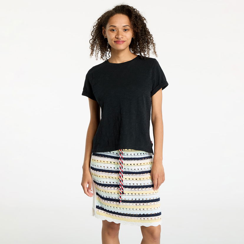 Majica kratkih rukava Levi's Margot Tee Black Crna | A7247-0003