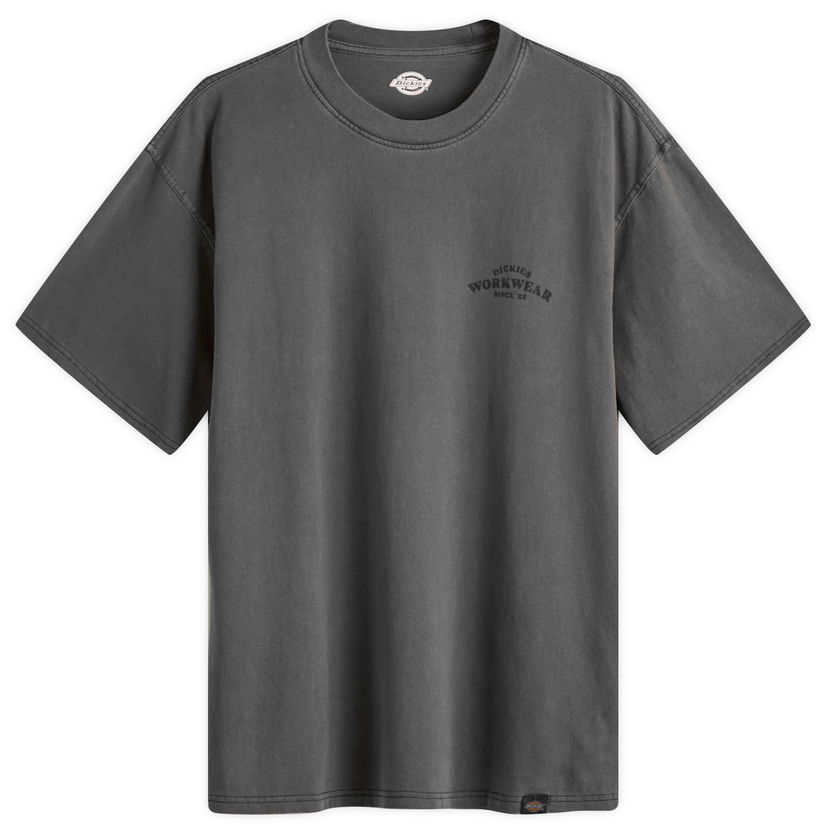 Majica kratkih rukava Dickies Christiana Garment Dyed Tee Siva | DK0A87QHBLK1