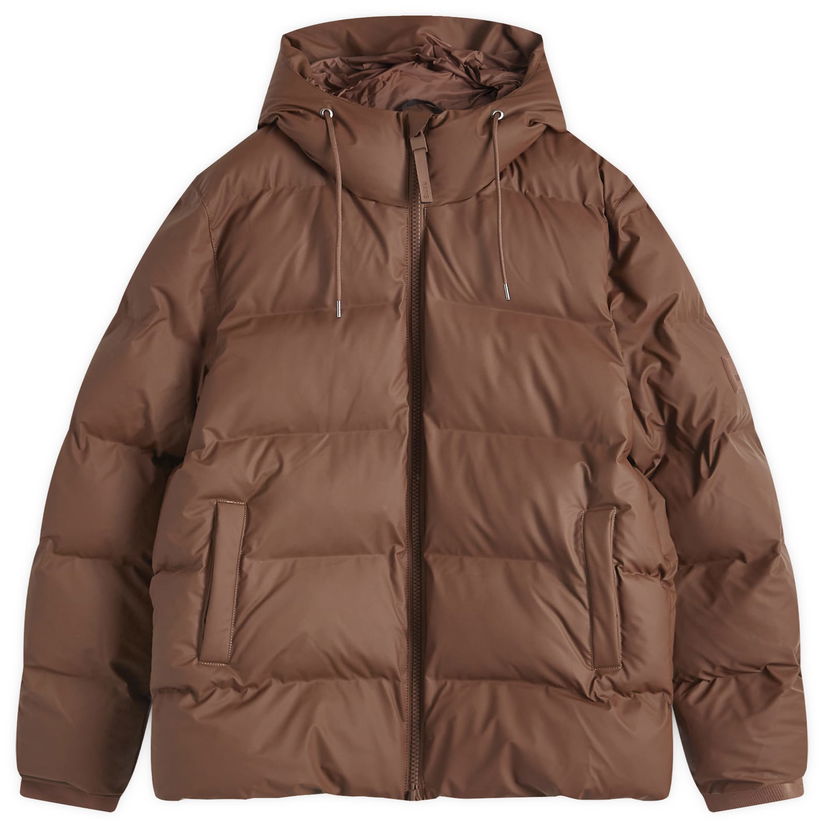 Pernata jakna Rains Alta Puffer Jacket Smeđa | 15120-23