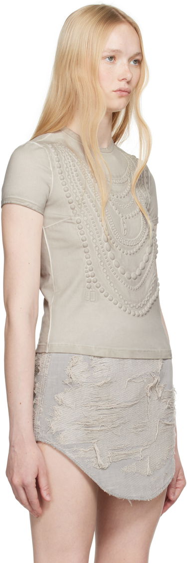 Majica kratkih rukava Diesel Diesel T-Nekka Necklace Graphic T-Shirt Bež | A18231 0BLBB, 1