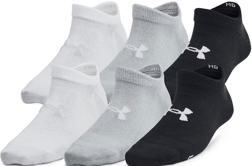 Čarape Under Armour Essential No Show Socks 6-Pack Bijela | 1382610-004