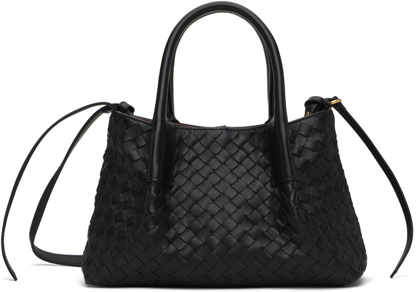 Ručna torbica Bottega Veneta Bottega Veneta Small Pinacoteca Bag Crna | 819004 V5AG1