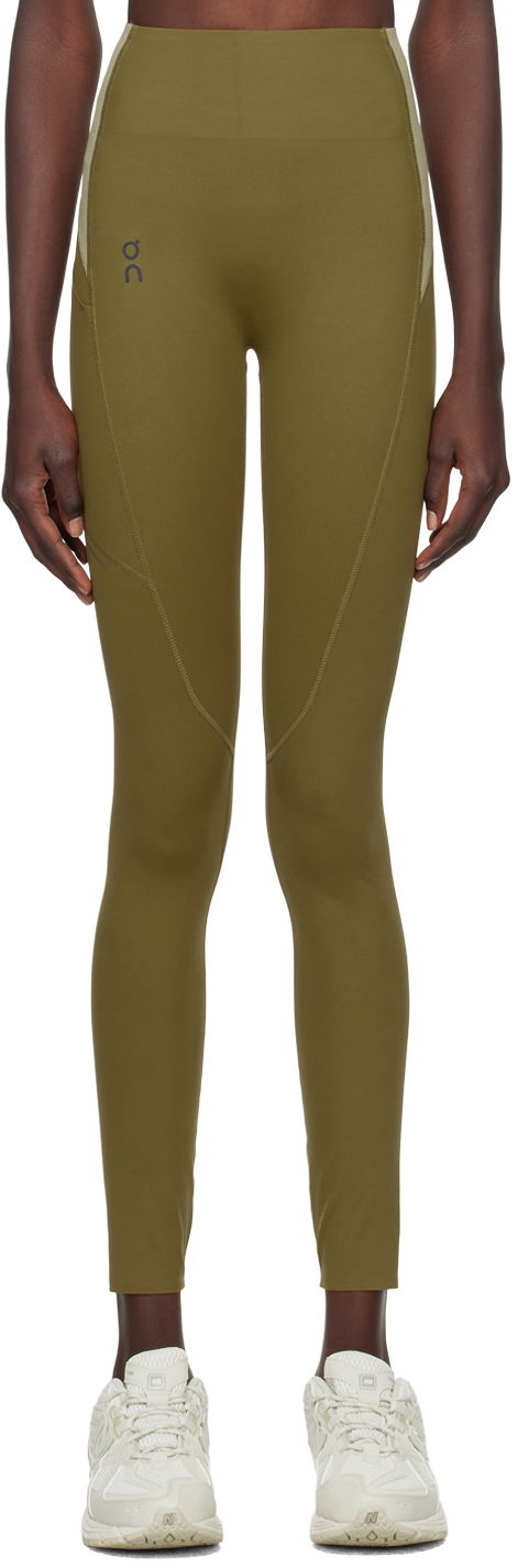 Tajice On Running Movement Long Tights Sport Leggings Zelena | 1WE11901921