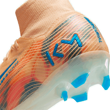 Tenisice i cipele Nike Zoom Superfly 10 Elite Kylian Mbappé FG Narančasta | fq8692-801, 3