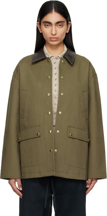 Jakna rag & bone Rag & Bone Cassidy Cotton Jacket Zelena | WAW24F20167516, 0