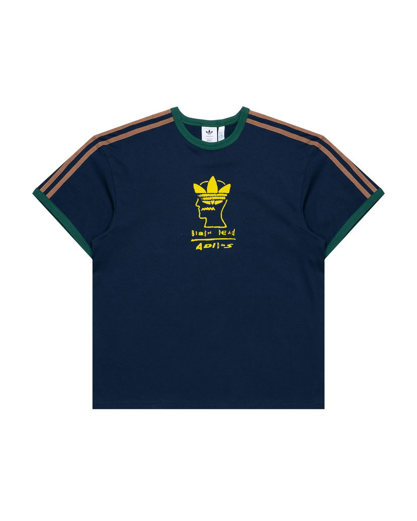 Majica kratkih rukava adidas Originals BRAIN DEAD Graphic T-Shirt Tamnoplava | JN2412