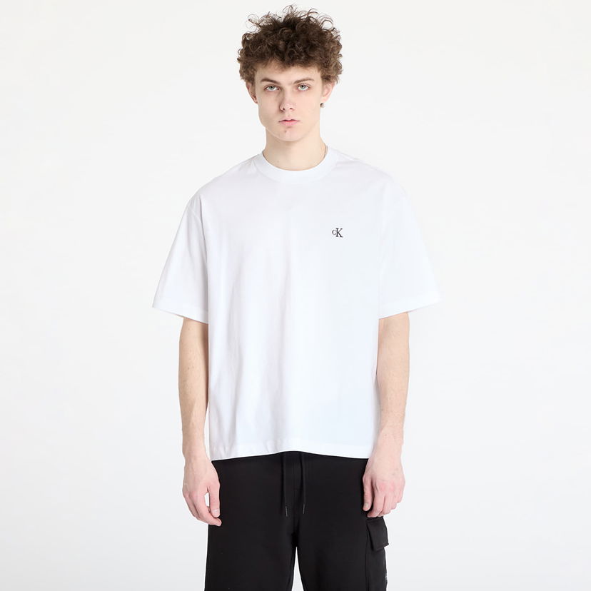 Majica kratkih rukava CALVIN KLEIN Calvin Klein Jeans Relaxed Archive Logo T-Shirt Bijela | LV040HM229 YAA