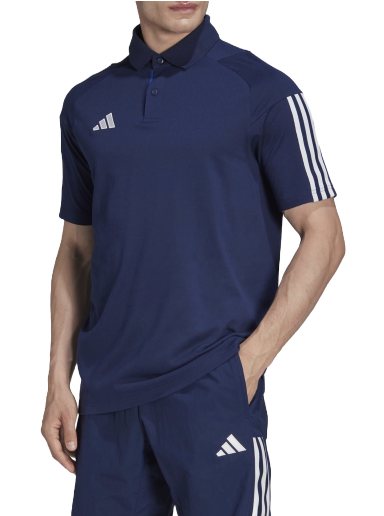 Majica kratkih rukava adidas Performance Tiro 23 Competition Polo Tamnoplava | hk8052