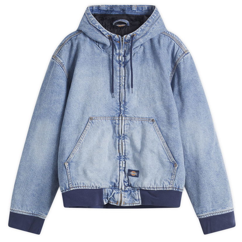 Jakna Dickies Hooded Denim Jacket, Size Large Plava | DK0A4ZAPK211-233