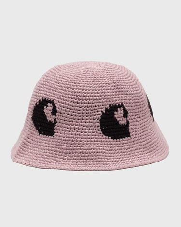 Šešir Carhartt WIP Crocheted C-Logo Pattern Bucket Hat Ružičasta | I034482-2WN.XX, 3