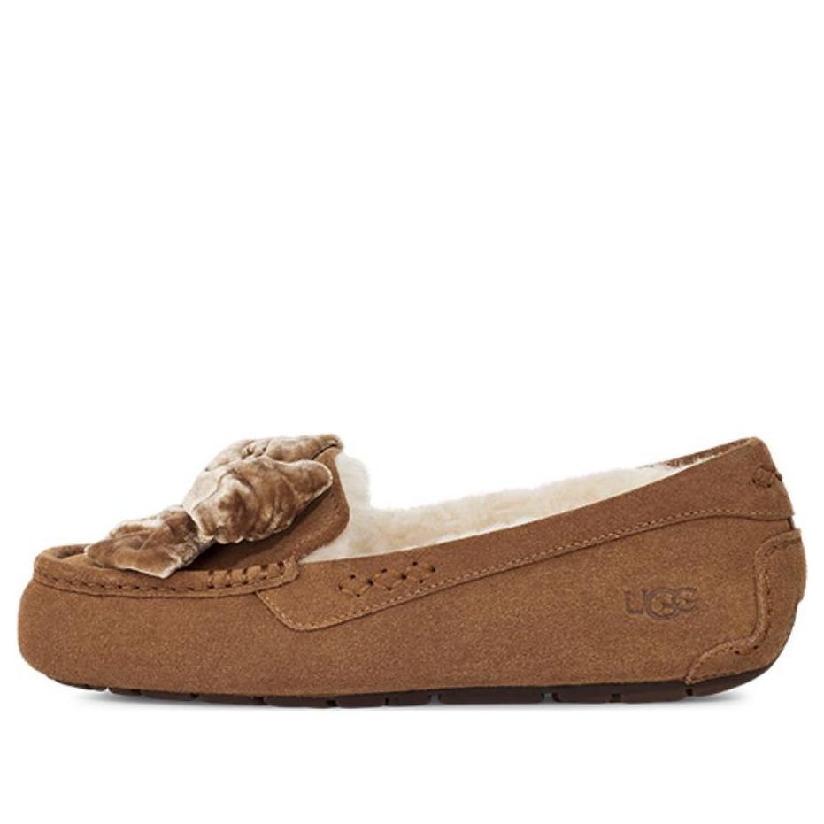 Tenisice i cipele UGG Leisure Fluff Bow Mini Loafers Smeđa | 1138650, 0
