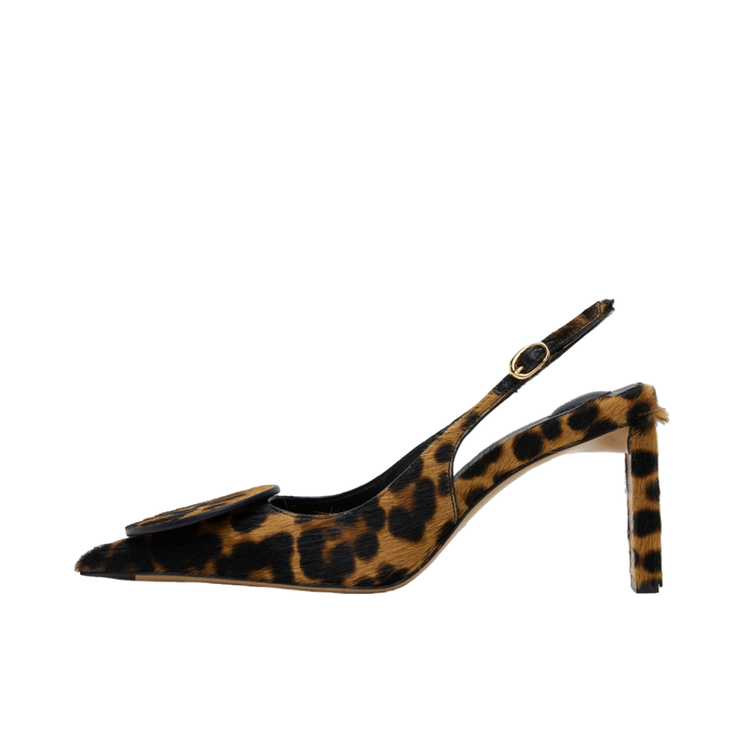 Tenisice i cipele Jacquemus Les Sculptures 'Les slingbacks Duelo hautes' Heels "Brown Black" Smeđa | 24E241FO075-3168