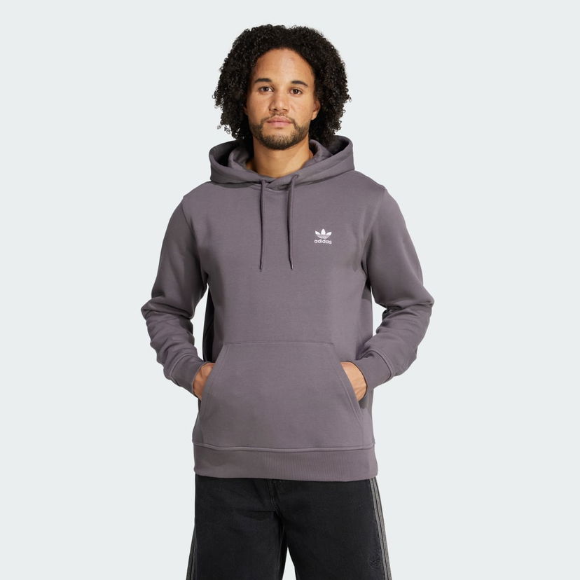 Dukserice adidas Performance Trefoil Essentials Hoodie Ljubičasta | JW1063
