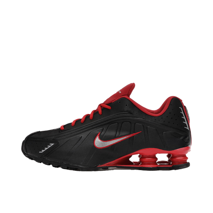 Tenisice i cipele Nike Shox R4 Black Metallic Silver Red Crna | 104265-049