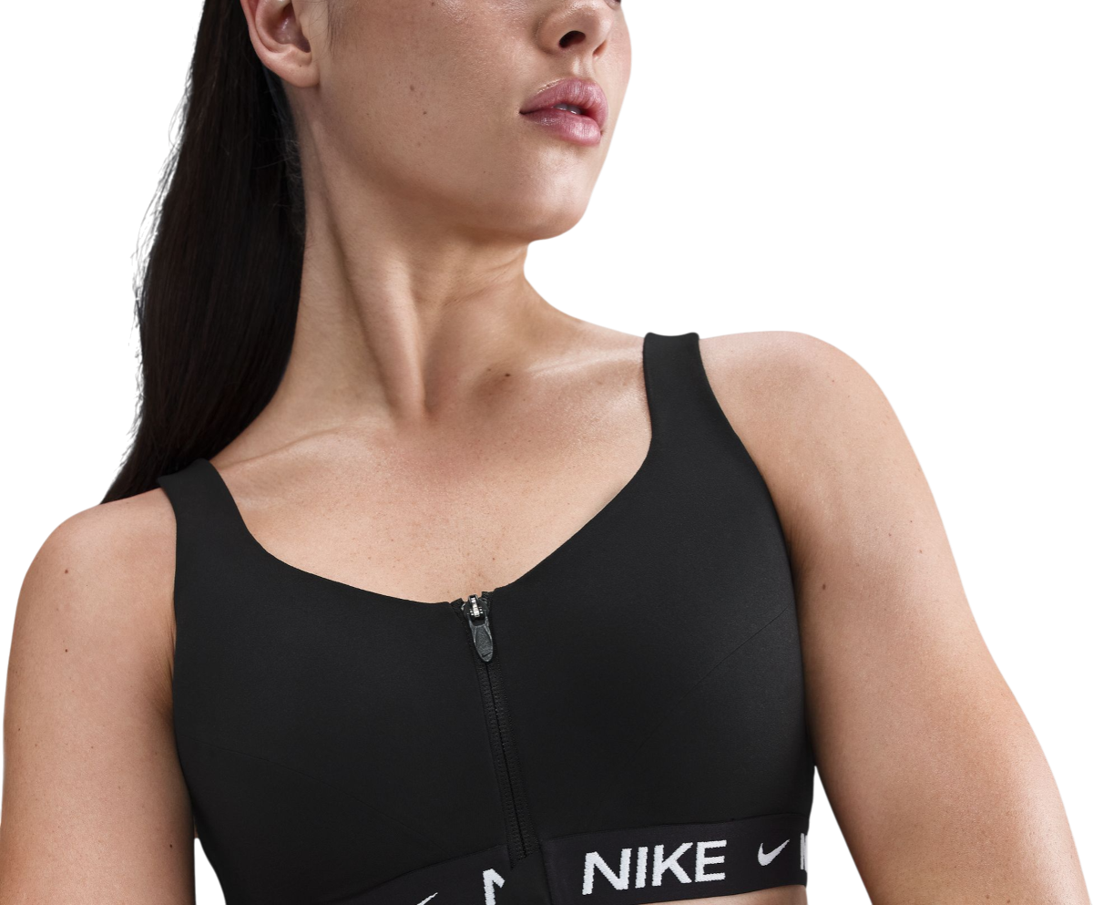Grudnjak Nike Nike Indy High Support Front-Zip Sports Bra Crna | hq2751-010, 1