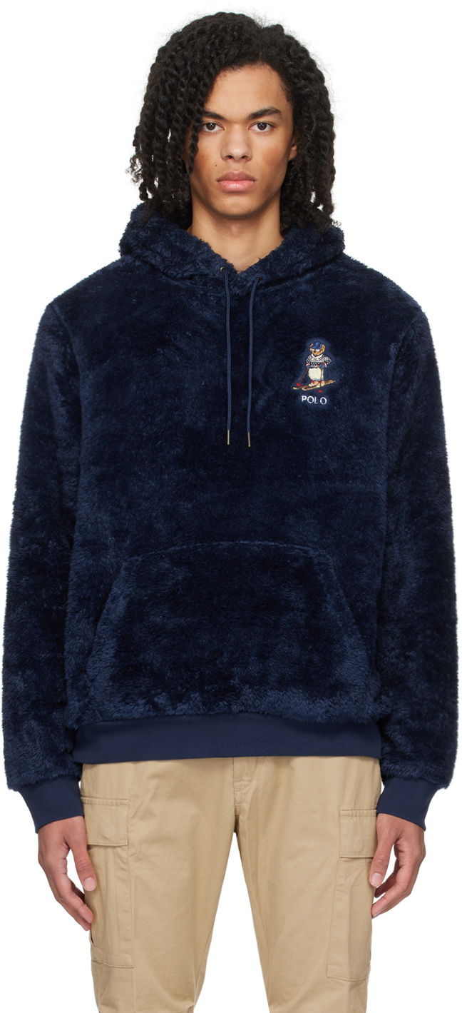 Dukserice Polo by Ralph Lauren Bear Hoodie Tamnoplava | 710930550002, 0