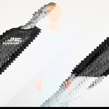 Dres Horsefeathers Horsefeathers Spike Long Sleeve Bike Jersey Crna | TM065C, 0