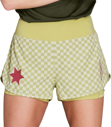 Kratke hlače Saysky Saysky Checker 2 in 1 Pace 3" Shorts Žuta | nwrsh23c1034, 0