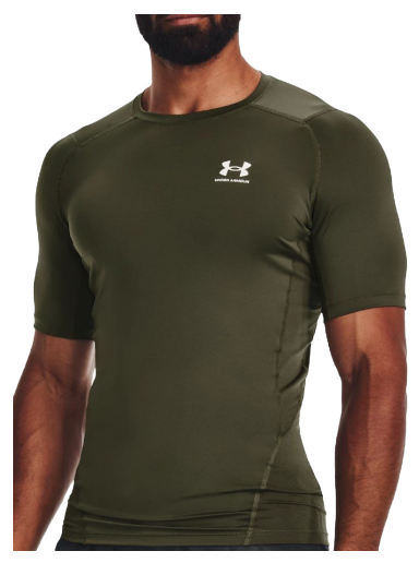 Majica kratkih rukava Under Armour HG Armour Comp Zelena | 1361518-390