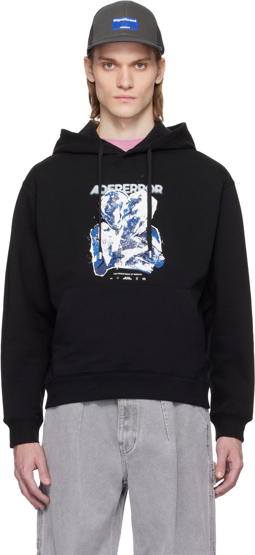 Dukserice ADER ERROR ADER error Product. 32 Hoodie Crna | BO01SSHD0103BK