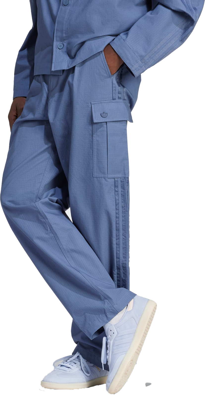 Cargo hlače adidas Originals adidas Originals P ESS+ Cargo Pants Plava | iu2348-32